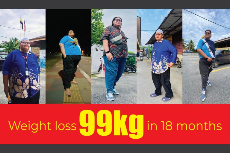 weight loss 99kg of weight loss