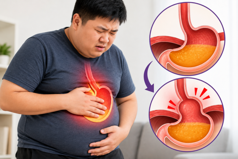 Does Obesity Cause Hiatal Hernia?